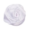 DIY clothing auxiliary material jewelry accessories large 6.5 cm silk satin color diced rose bud cloth art handmade