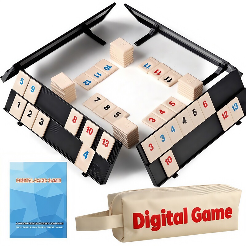 Israel Mahjong Digital Card Game Pull Family Party Party Digital Mi Desktop Casual Toy Gift