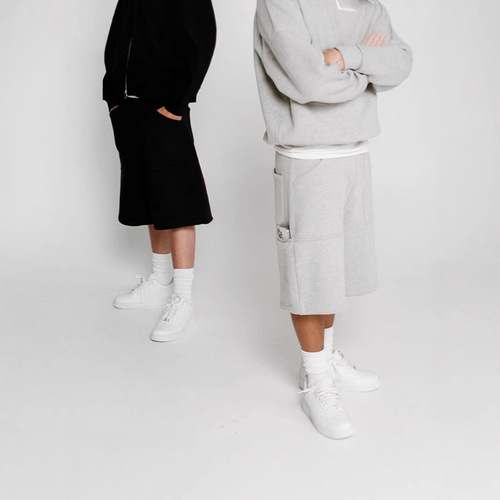 Summer Workwear Shorts Men's Loose Straight-leg Pure Cotton Trendy Brand Fashion Japanese Style Casual Mid-length Shorts Five-inch Pants