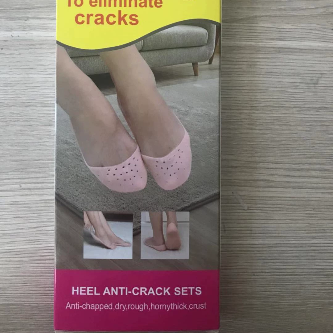 Силиконовые гитеры, увлажняющий гель, педикюрная наклейка для пят feet, (торговля через границу), против трещин