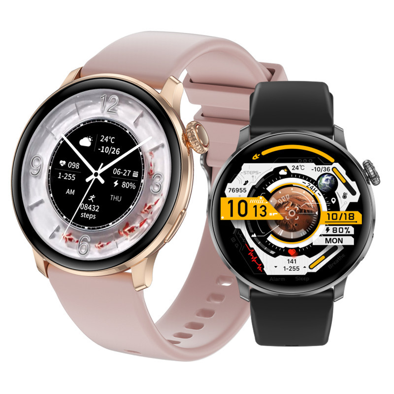 Cross-Border Women's Ds5 Smart Watch Ultra-Thin Body Ip67 Waterproof Bluetooth Call Sports Health Watch Sleep