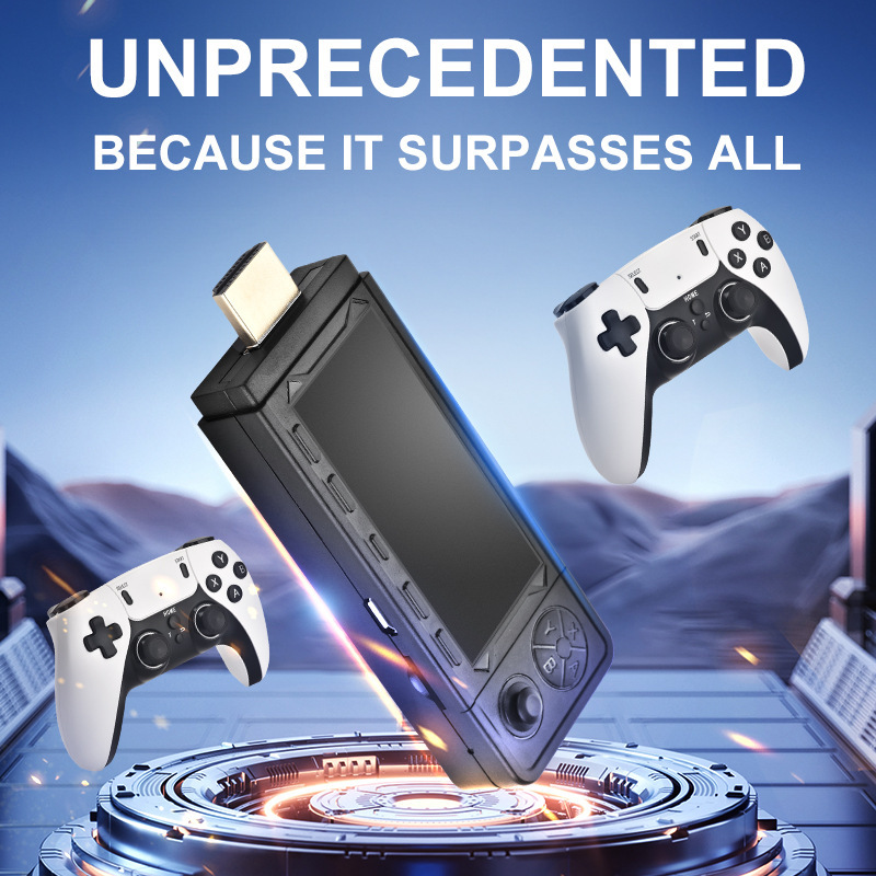 Cross-border X9PRO TV game machine HD 2.4g wireless retro HDMI home game machine PSP arcade 3D