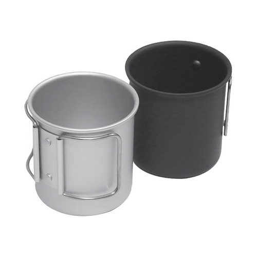 Coffee cup, tea cup, mug, outdoor camping folding water cup, portable ultra-light aluminum camping cup