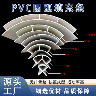 Factory arc filling strip lining strip 1/4 whole house furniture mold strip plastic wood line arc closing