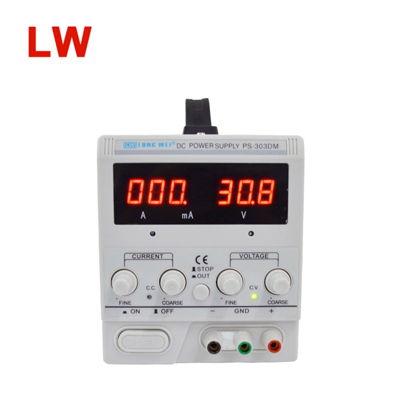 30V3A заводской прямой регулируемый источник питания постоянного тока PS303DM, высокоточное гальваническое старение, электрическое старение