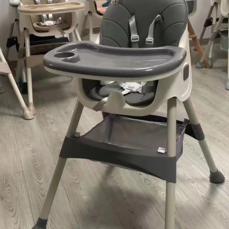 Foldable Dining Table Functional Chair Children's Adjustable Height Universal Baby Dining Chair Set Multi-Functional Baby Dining Chair