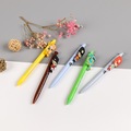 厂家卡通PVC软胶造型中性笔可爱圆珠笔学生学习文具签字笔水笔