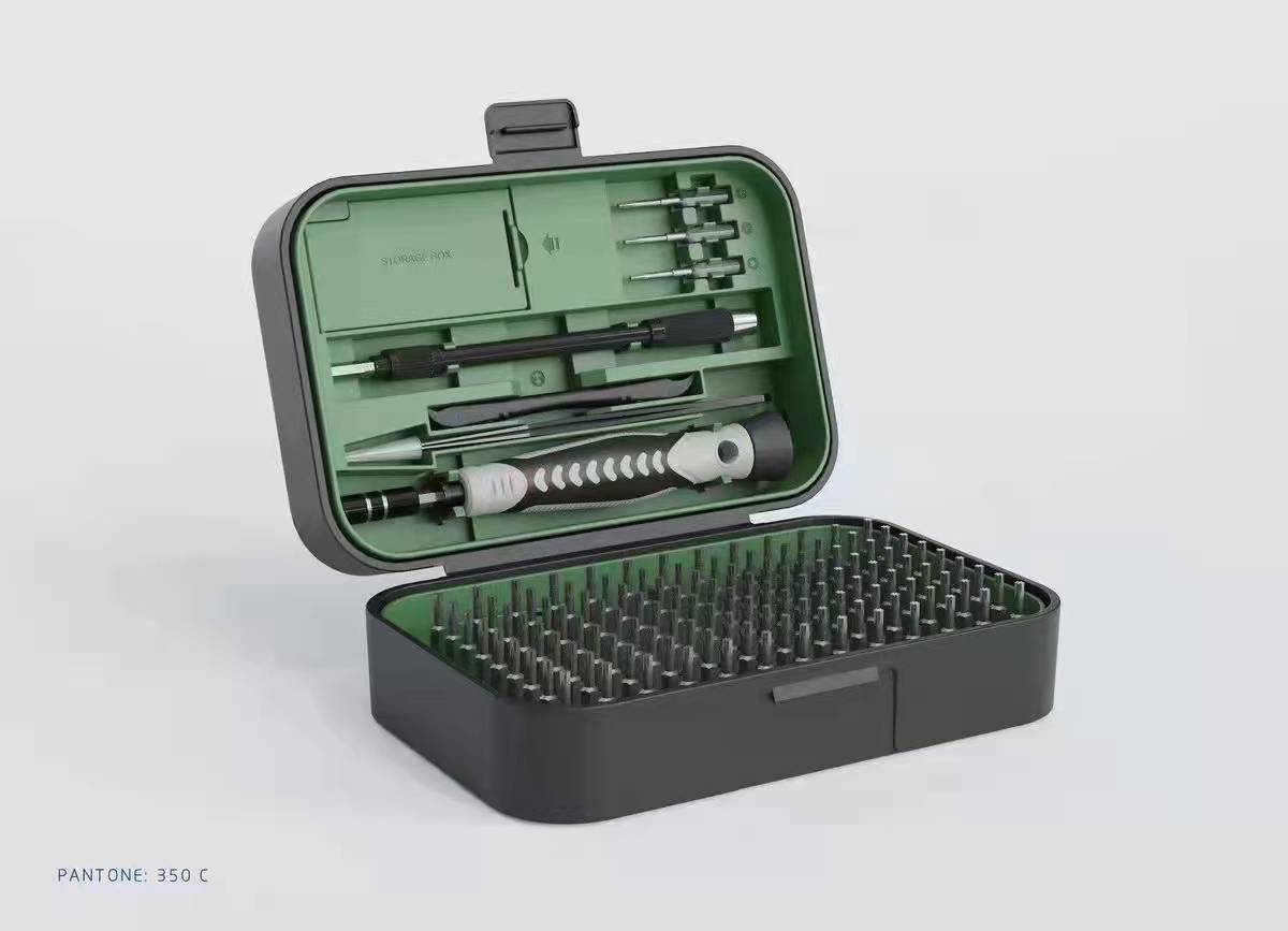 Kingshidun 130-en-1 de precisión multi-función destornillador traje combinación herramienta nueva inversión 117 lote cabeza CRV acero