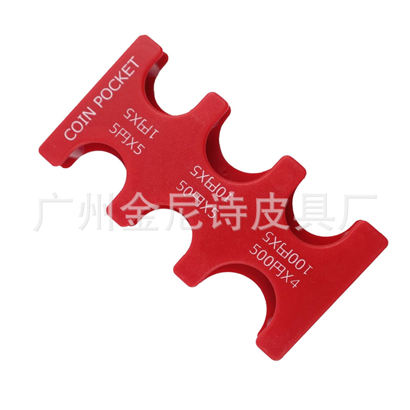 Clip de moneda puntual transfronterizo Monedero de clasificación de monedas de plástico japonés Cartera portátil japonesa y coreana Monedero de almacenamiento de monedas