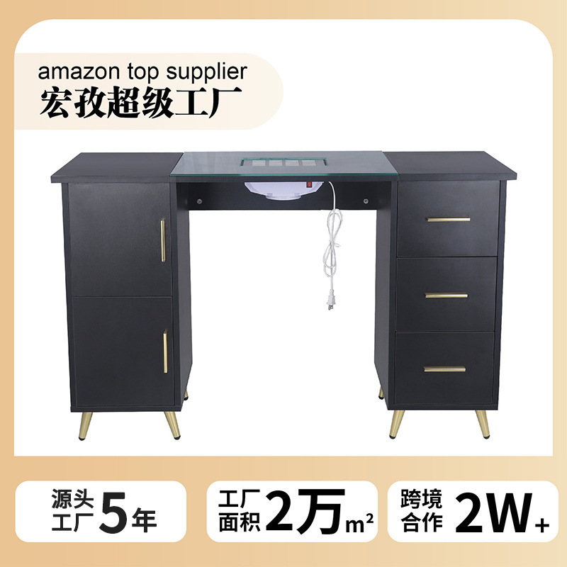Source Manufacturer Customized Manicure Table Single Popular Ins Manicure Shop Studio Manicure Table Simple Manicure Table
