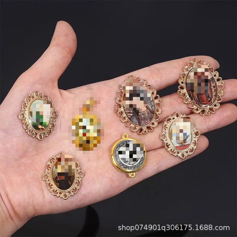 Alloy Accessories, Large Round Metal Accessories for Foreign Trade