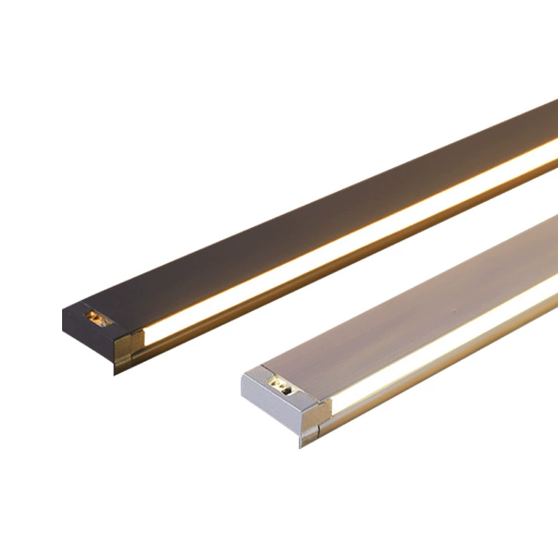 LED double-sided light panel, induction bookcase, interior lighting for wardrobe, light strip, groove, 18mm