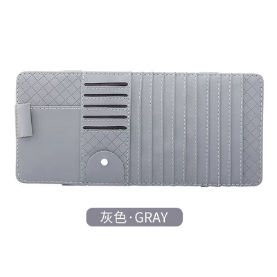 Car Cd Holder, Car Cd Multimediya və saxlama aksesuarları - anti-sheepskin-cd-clip-gray