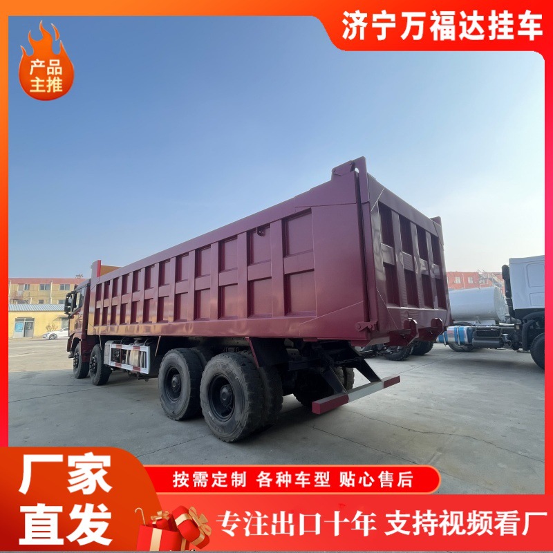 Cross-border sale of Shacman Delong F3000 dump trucks, tipper trucks, and eight-wheel soil transport dump trucks
