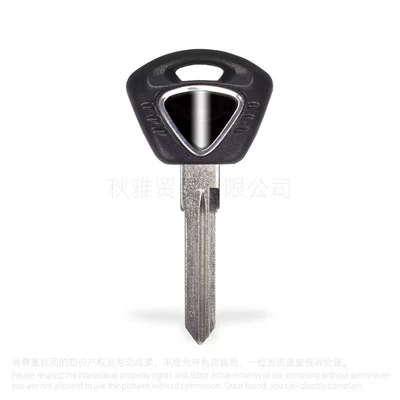 For triumphant motorcycle frog prince 675 600 rocket T100/800/900 retro key embryo/handle (Motorcycle Key) - a-black