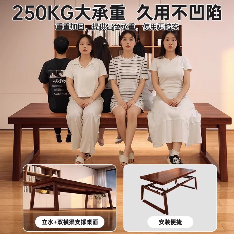 Mesa y silla de comedor combinación moderna simple y práctica de madera maciza pequeña casa 2025 nueva sala de estar una mesa de cuatro sillas mesa de comedor