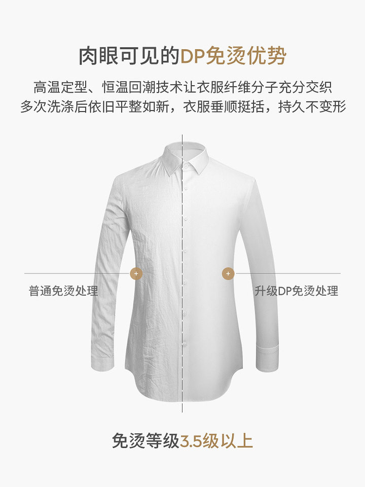 Áo sơ mi nam Oxford kẻ caro cotton dài tay không cần là, phong cách lịch sự đa năng — Sơ mi dài tay kẻ sọc vàng nhạt-302, Tay áo dài ca-rô màu cam và trắng-301