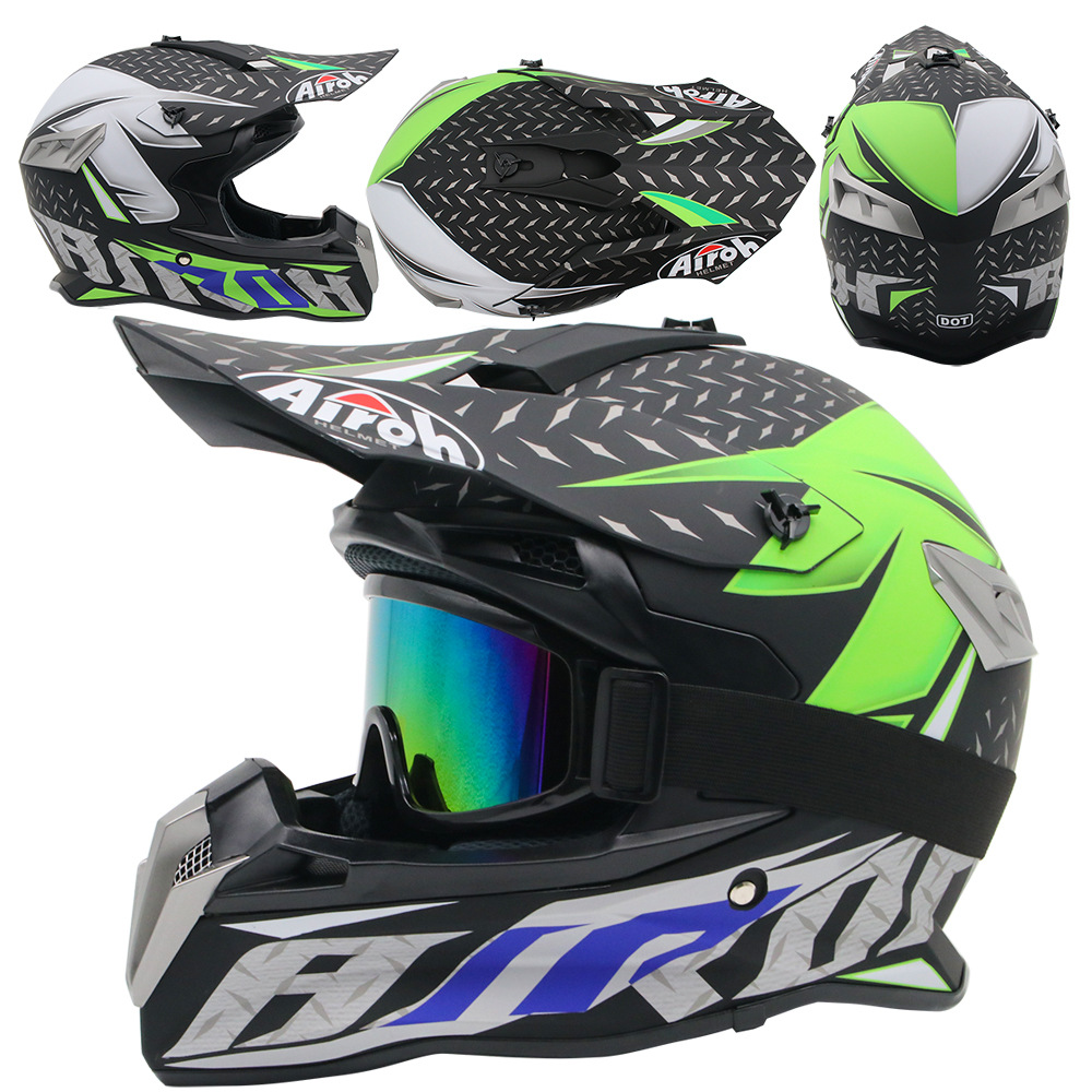 크로스 보더 모토크로스 헬멧 레이싱 오토바이 풀 헬멧 남녀 사계절 풀 헬멧 라이딩 모토크로스 헬멧