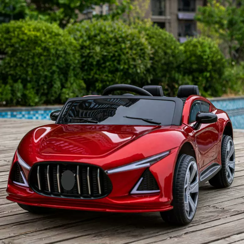 儿童电动车可坐男女宝宝四轮遥控汽车音乐小孩充电自驾电瓶玩具车