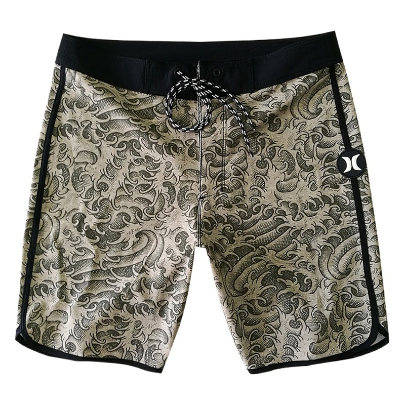 Hurley tornado cross-border foreign trade beach pants hot new quick-drying stretch swimming trunks Beach men's summer short