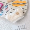 10 cm meter white circular fluffy sweater