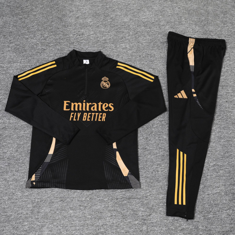 Jugadores fanáticos trajes de entrenamiento de mangas largas Real Madrid trajes de adultos Barcelona Arsenal camiseta de medio tracción Manchester City Juve image 9