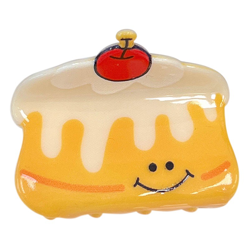 Nuevo lindo de dibujos animados de acrílico clip de pelo accesorios para el cabello dulce niña rota horquilla todo partido Cabeza trasera Pequeño tiburón clip hembra