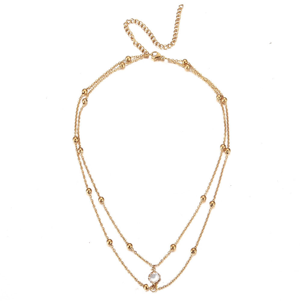Trend fashionable sophisticated small design crystal pendant…