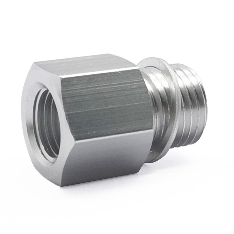 Modificación del automóvil M16 * 1.5 rosca externa a 1/4 NPT rosca interna ls adaptador de presión de aceite conector