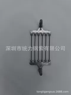 压铸球头锌合金钢丝绳拉索线 机器拉绳厂家直销 刹车线球头钢丝绳