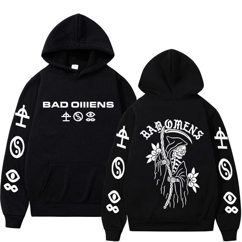 Bad Omens Band Tour American Music Print Hoodie The Death of