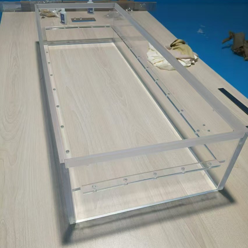 透明亚克力板有机玻璃加工热弯PC耐力板厚板圆方形异形打孔塑料板