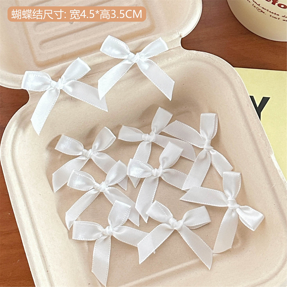 55 # 흰색 리본 활 [10/가방]