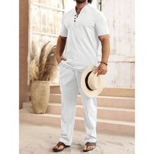 K 14235 Chinese style men's linen set �й�����ʿ������װ