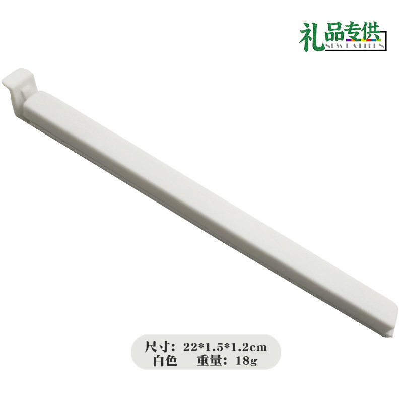 Fábrica de clip de plástico en stock clip de bolsas de alimentos clip de sello de té bolsas de bocadillos clip de sello regalo