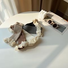 New children's lace calf socks double needle mid-length socks Korean ins trend princess lace palace baby