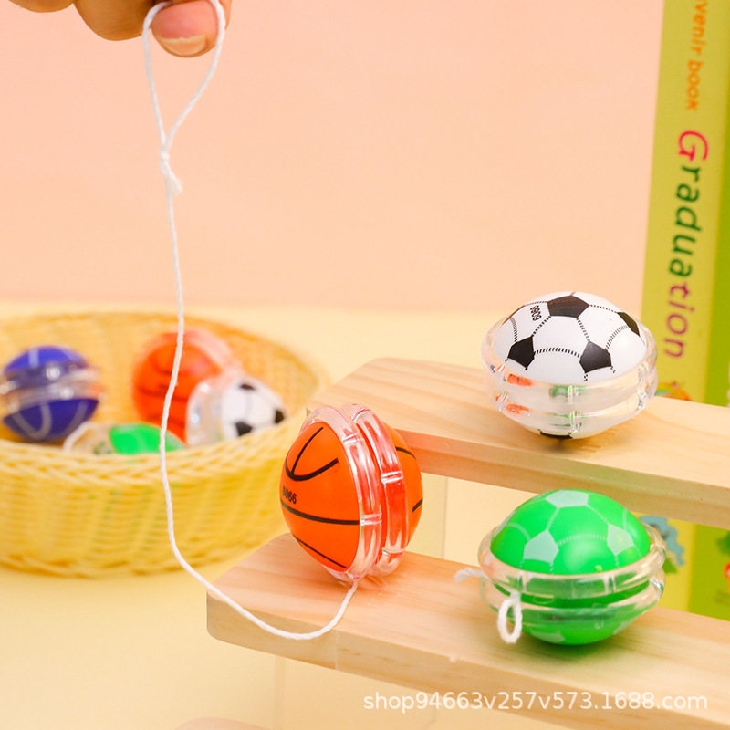 バスケットボール、サッカー、50mmプラスチックヨーヨー、ガチャガチャ、卵殻ヨーヨー、ギフトヨーヨー、幼稚園の賞品|undefined