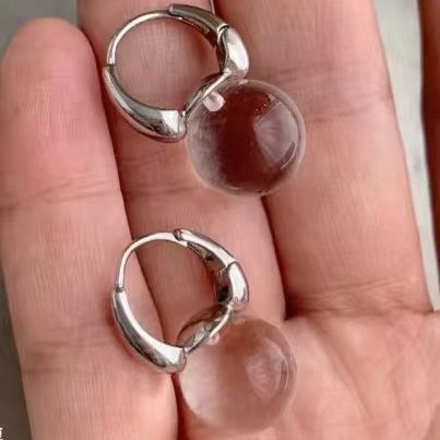 2026 verano nuevo temperamento pendientes de nicho sensación de diseño ligero de lujo pendientes de auriculares dulces image 3