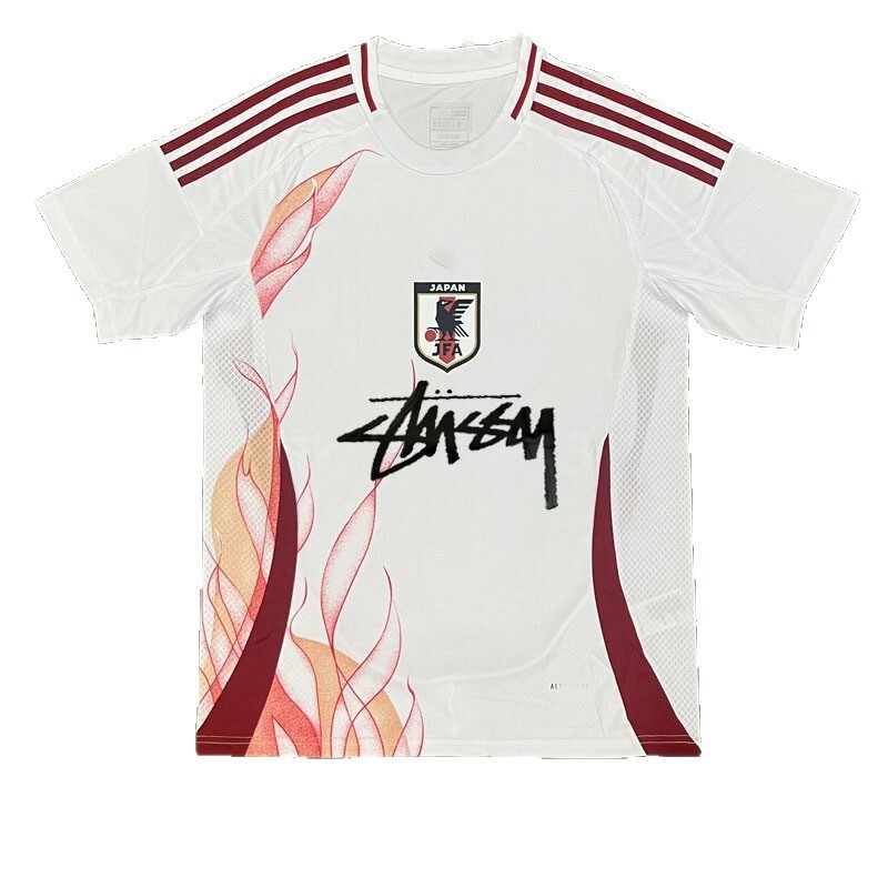 Stussy斯图西球衣弗拉门戈国米意大利纪念版葡萄牙日本短袖足球服|undefined
