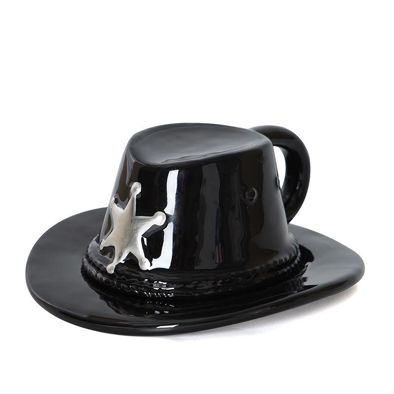 Conjunto de tazas de café de cerámica silenciosa, tazas de café de alta calidad, tazas irregulares pintadas a mano, tazas de té de la tarde