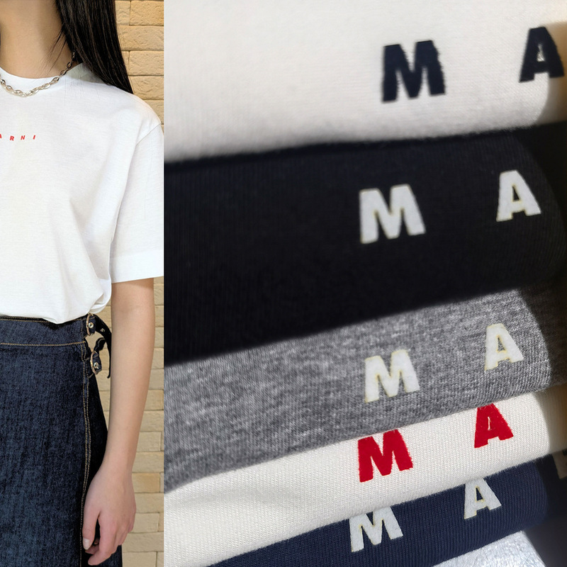 New Foreign Trade Hot-Selling Japanese and Korean T-Shirts Mar Small Logo Flocking Printed Pattern Pure Cotton T-Shirts for Men and Women Couple Shirts