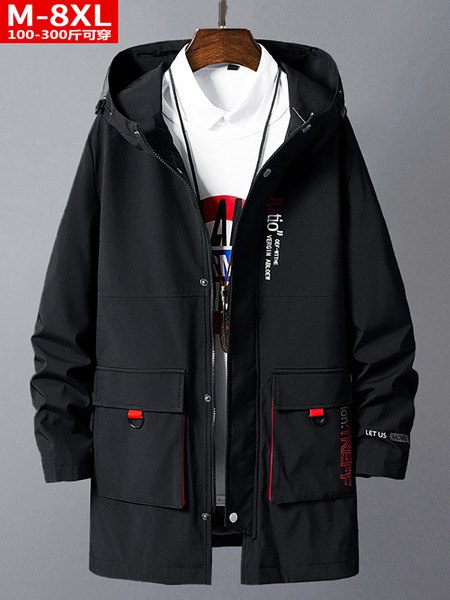Men's demi-season universal trench coat