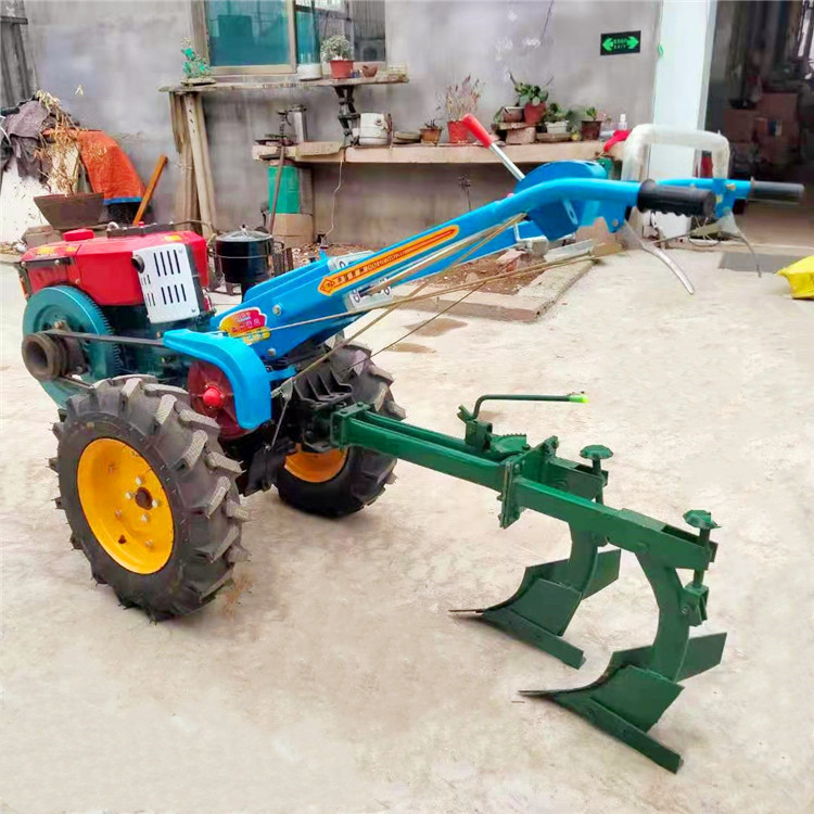 厂家供应步行拖拉机牵引单铧犁双铧犁 铧式犁松土开沟手扶拖拉机