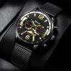 Fashionable calendar, quartz watches, men's watch