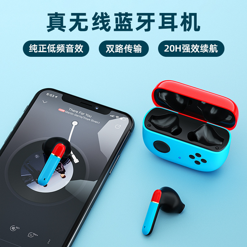クロスボーダーtwsブルートゥースヘッドフォンゲームeコマースヘッドフォンenc通話ノイズリダクション本当にワイヤレス長い航続ヘッドフォンF2|undefined