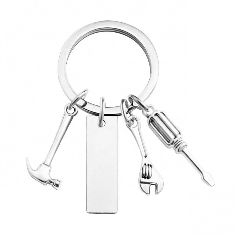 화이트 보드 흰색 작은 스트립 + 렌치 해머