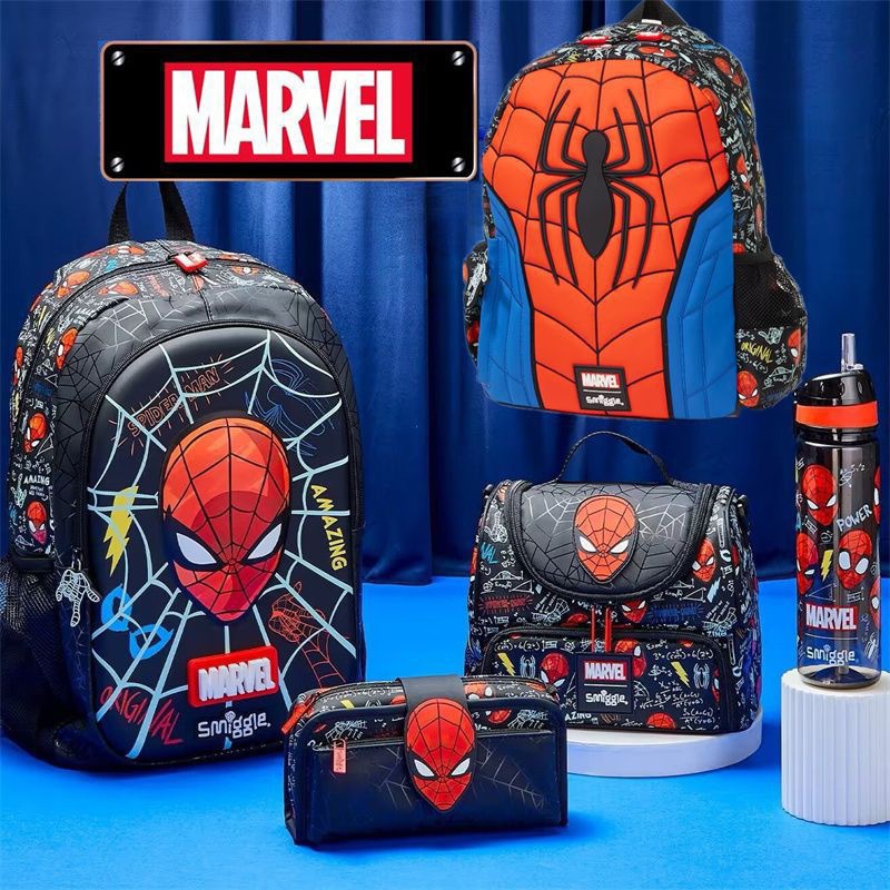 Smiggle Marvel Spider-Man məktəbli çantası