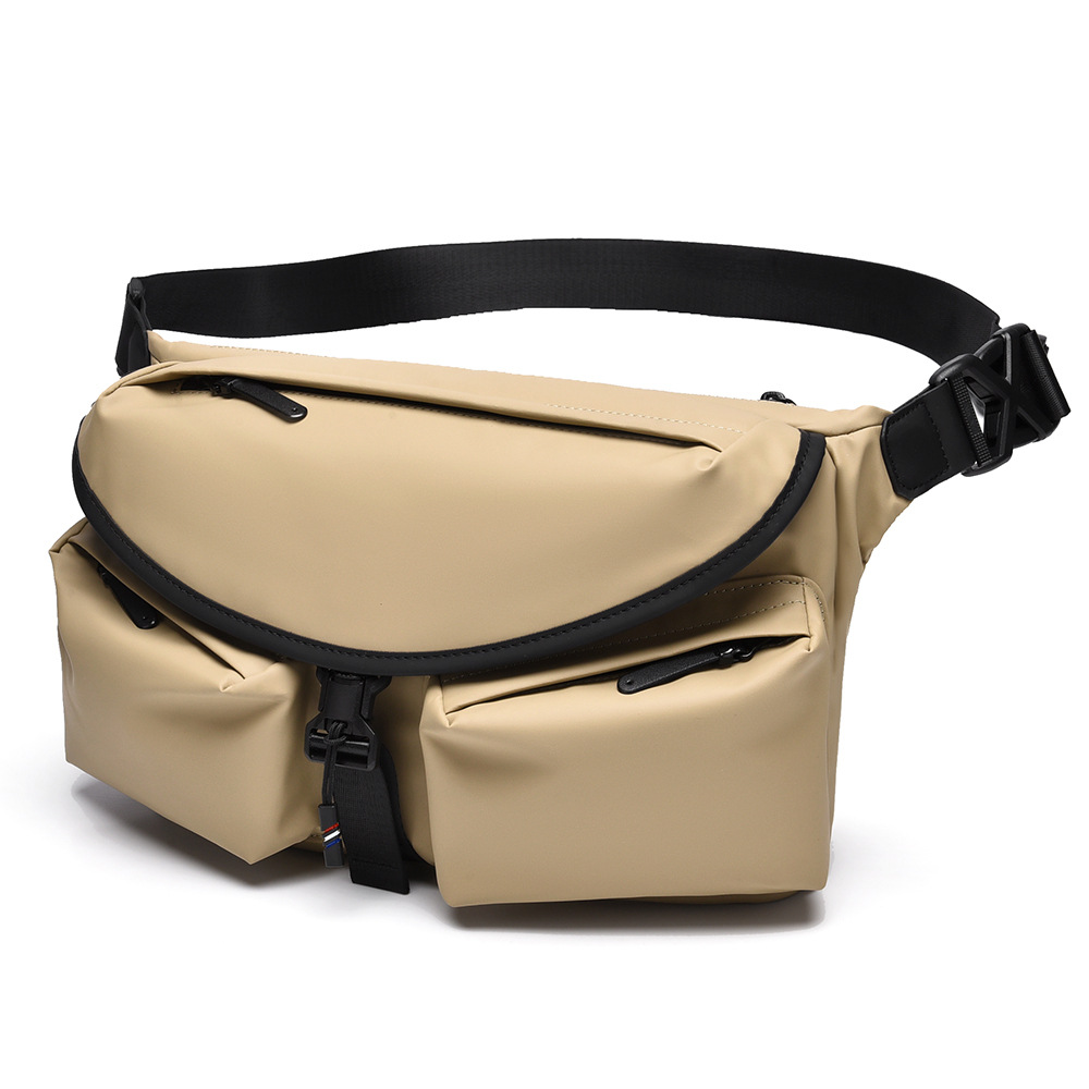 Fashionable Men's Chest Bag Large Capacity Versatile Shoulder Bag_voghion.com