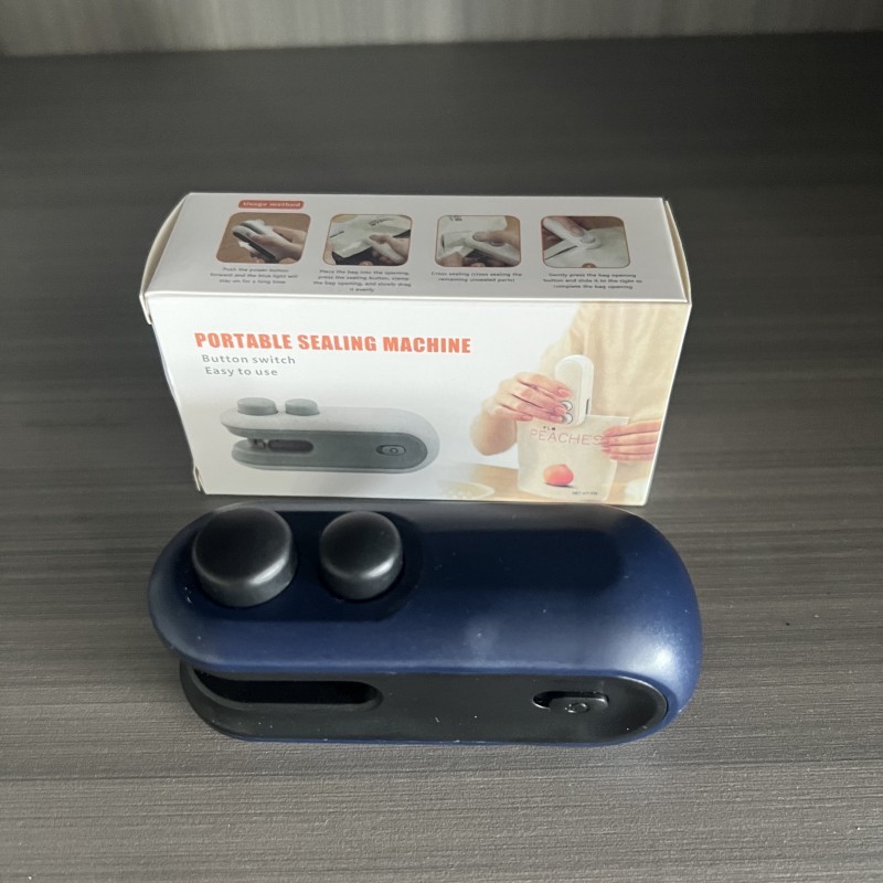 零食封口机小型热封机保鲜密封器包装袋塑封机充电便携迷你封口夹|undefined