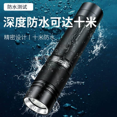 Deep waterproof flashlight strong: UV fənərlər